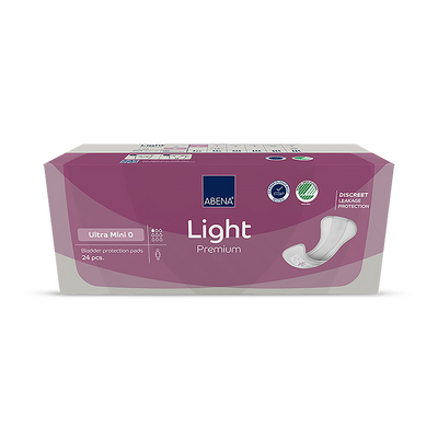 ضمادات Abena Light Ultra Mini 0، امتصاص 80 مل، عبوة 24 فوطة من Holland & Barrett - اشترِ عبر الإنترنت من McGrocer