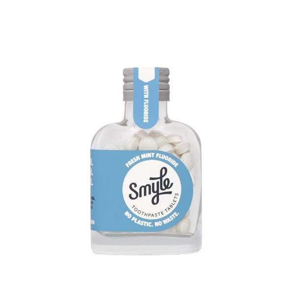 SMYLE Fluorid-Zahnpasta-Tabletten, 63 Tabs, Flasche