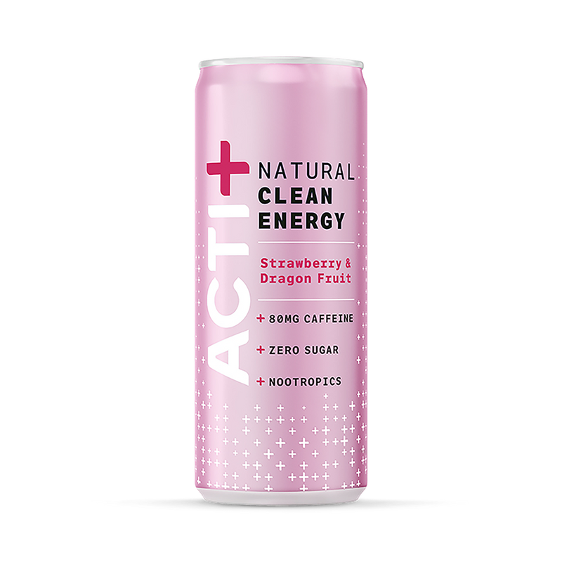 Acti Clean Energy Strawberry Dragon Fruit Drink 250ml