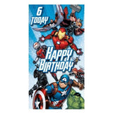 Avengers 6 Today Happy Birthday Card