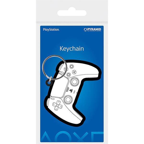 Playstation Controller Rubber Keyring