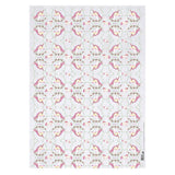 Deckled Edge Christmas Gift Wrap (Pack Of 2)