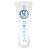 Chelsea FC Official Wordmark Crest Peroni Pint Glass