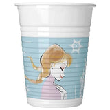 Frozen Plastic Sparkle Party Glasses (Pack of 8)