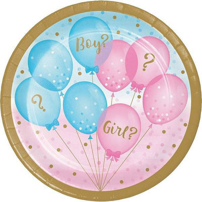 Superdrug Creative Party Gender Reveal Plate (Pack of 8)- Buy online at McGrocer