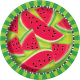 Unique Party Watermelon Summer Party Plates (Pack of 8)