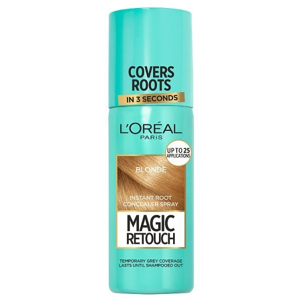 L'Oréal Paris root touch up spray blonde, imported from the UK