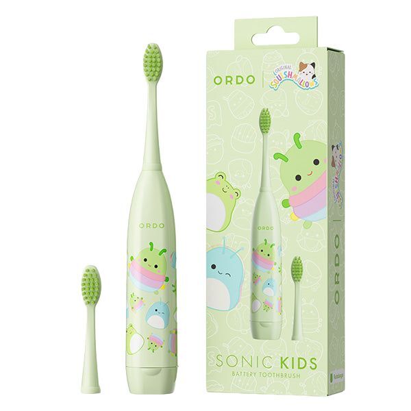 Ordo Sonic Kids Battery Toothbrush - Squishmallows Rutabaga