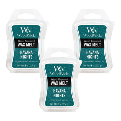 Superdrug Woodwick Wax Melt Havana Nights 22.7g - Pack of 3- Buy online at McGrocer