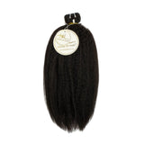 House Of Hair UK Kinky Straight Ebony Weft 22 – Bündel