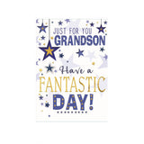 Simon Elvin Just For You Grandson Birthday Card (Pack of 6)
