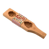 Something Different Christmas Beech Wood Baking Mould