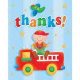 Boy 1st Birthday Thank You Card (Pack of 8)