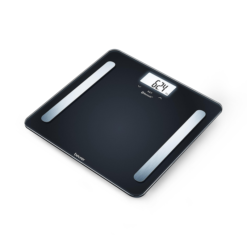 Beurer Diagnostic Bathroom Scale with HealthManager App BF600 Black