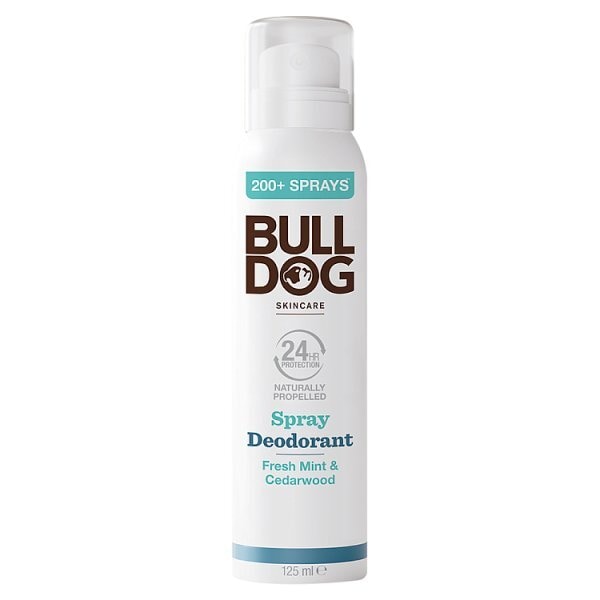 Bulldog Skincare Fresh mint & Cedarwood Spray Deo 125ml
