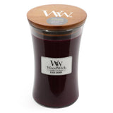 Woodwick Large Hourglass Candle Black Cherry 21.5oz