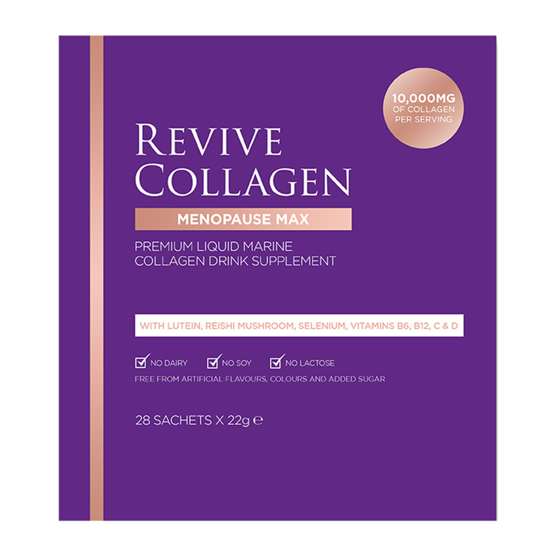 Revive Collagen Menopause Max Hydrolysed Marine Collagen 10,000mgs 28 Days Supply