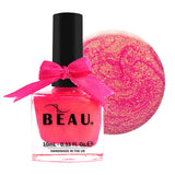 BEAU Polish Do What I Rosé Neon Nail Polish 10ml