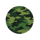 Amscan Paper Camouflage Party Plates (Pack of 8)