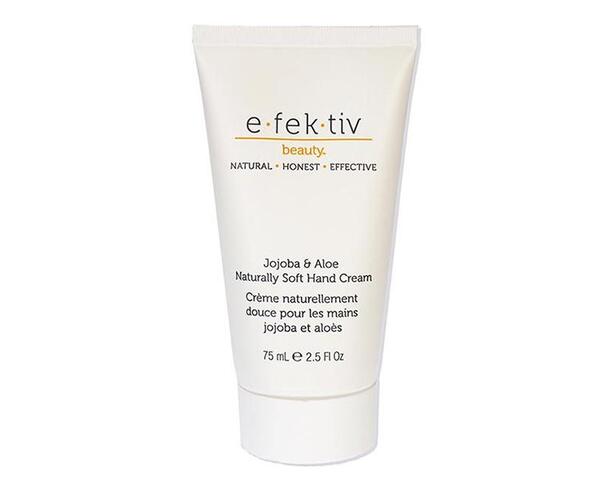 e.fek.tiv Jojoba and Aloe Naturally Soft Hand Cream 75ml