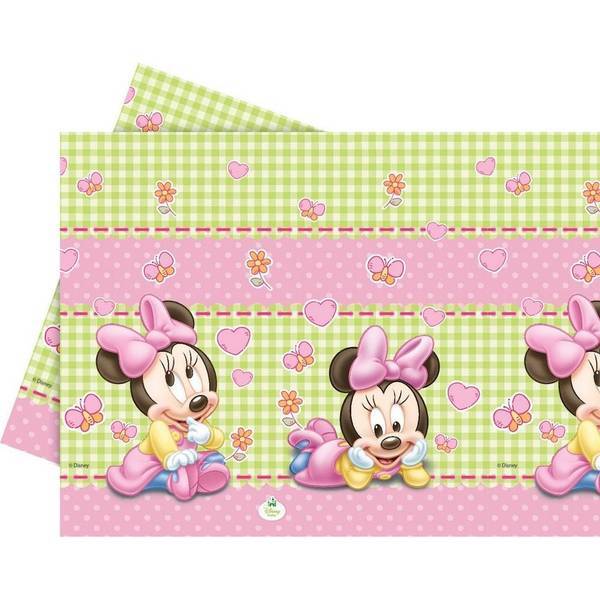 Disney Plastic Minnie Mouse Party Table Cover