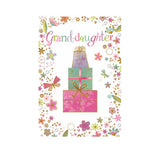 Simon Elvin Grand Daughter Present Card (Pack of 6)