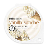 Sassy Scents Vanilla Sundae Wax Melt 50g