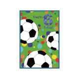 Simon Elvin Football 6th Birthday Card (Pack of 6)