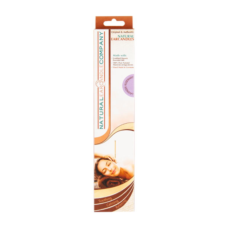 Lavender Scented Natural Wax Ear Candles with Safety Filter