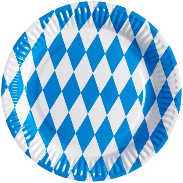 Material: Cardboard, Paper. Width: 23cm. Lightweight. Design: Contrast Colour, Diamond. Occasion: Oktoberfest.