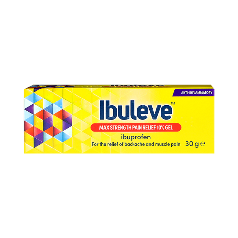 Ibuleve Max Strength Pain Relief 10 Gel 30g