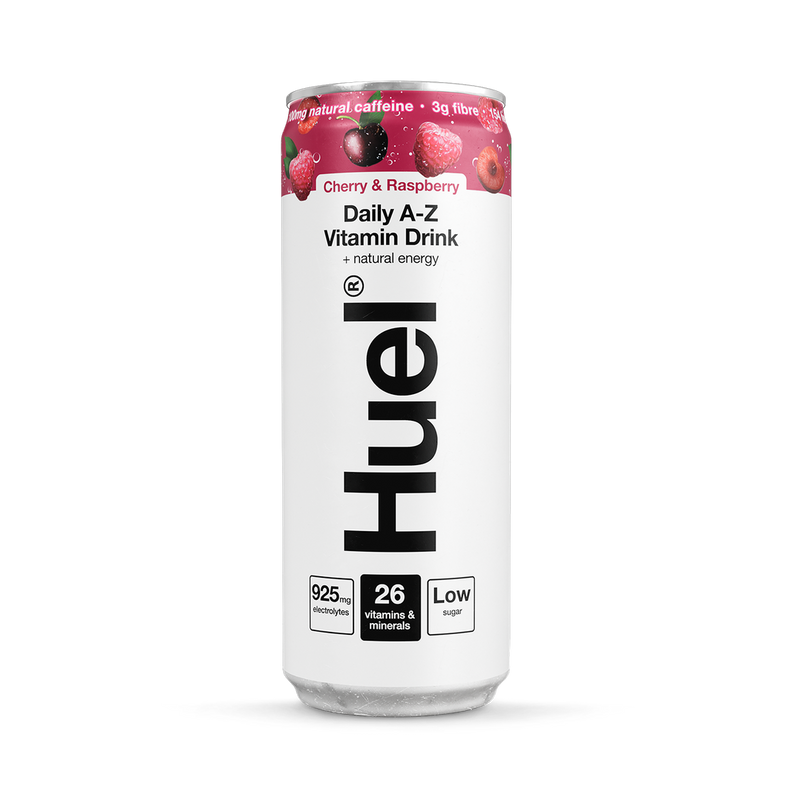 Huel Cherry Raspberry Daily A-Z Vitamin Drink 330ml