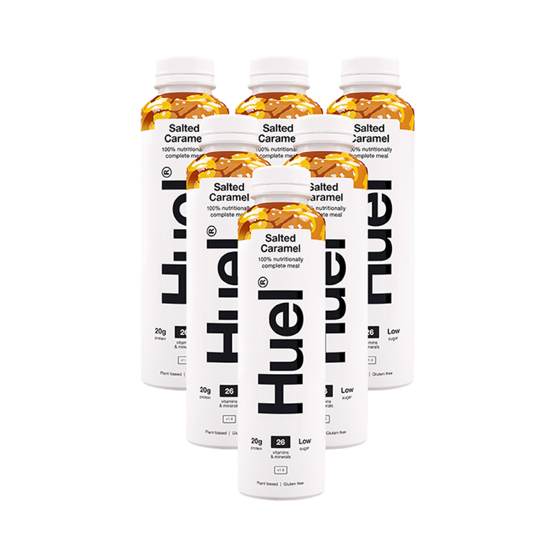 Huel 100 Nutritionally Complete Meal Salted Caramel 6 x 500ml