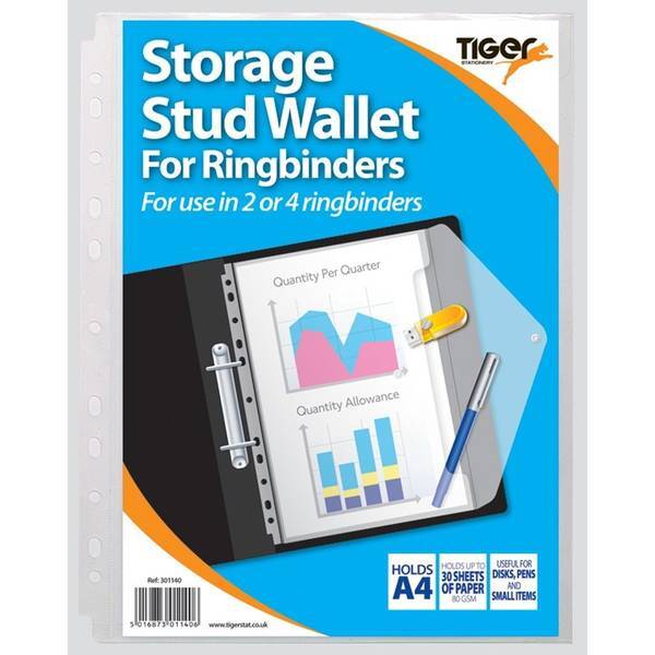 Tiger Stationery A4 Document Wallet