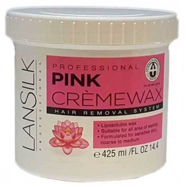 Lansilk Pink Creme Wax