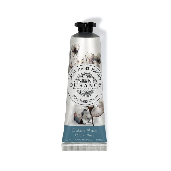 Durance Soft Hand Cream Cotton Musk 30ml
