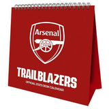 Arsenal FC 2025 Desktop Calendar