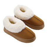 Livingandhome Closed Toed Fleece-Lined Slippers 38 Yards