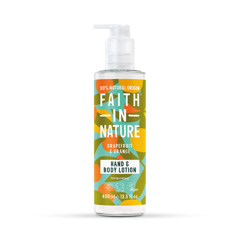 Faith in Nature Grapefruit Orange Hand Body Lotion 400ml