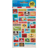 Superdrug Amscan Pirate Treasure Stickers (Pack of 60)- Buy online at McGrocer