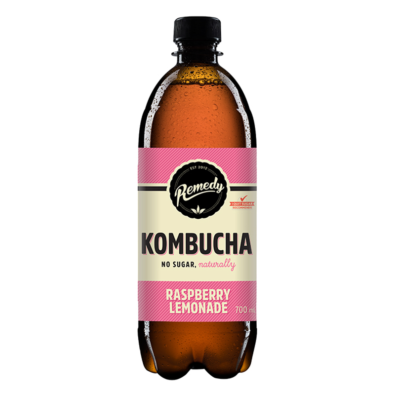 Remedy Raspberry Lemonade Kombucha 700ml