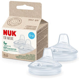 NUK for Nature Sippy Cup Replacement Spouts 6-18 Months