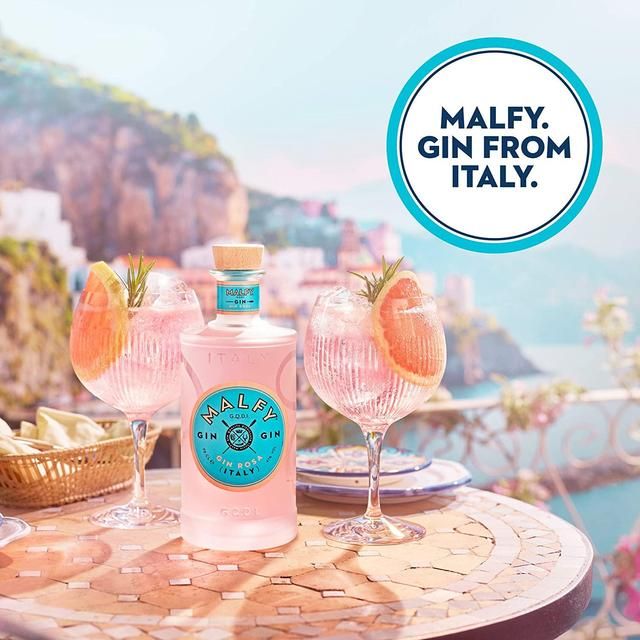 Malfy Rosa Pink Grapefruit Flavoured Gin   70cl