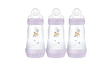 MAM Easy Start Anti-Colic 260ml Baby Bottle 3 Pack - Lilac
