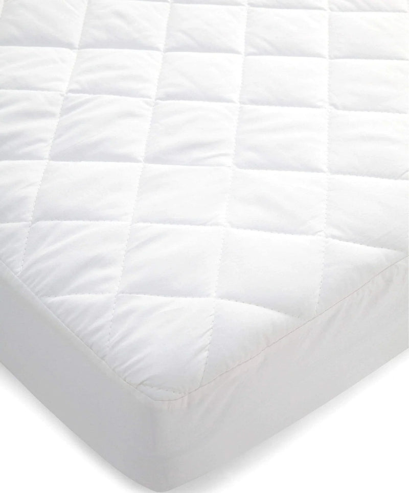 Mamas & Papas anti-allergy quilted cotbed mattress protector, UK version
