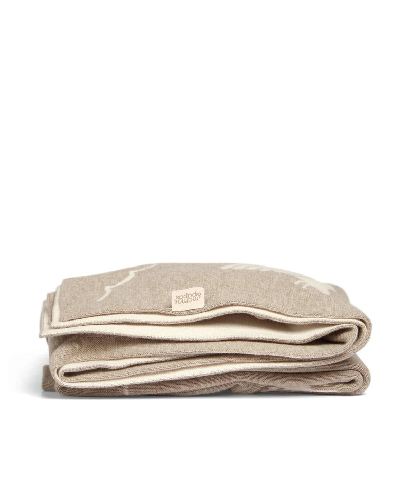 Mamas & Papas knitted blanket Duckling Mocha, UK version