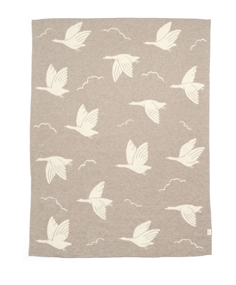 Mamas & Papas knitted blanket Duckling Mocha, UK version