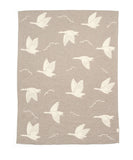 Mamas & Papas knitted blanket Duckling Mocha, UK version