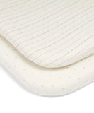 Mamas & Papas crib sheets oatmeal 2 pack - British product