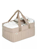 Mamas & Papas nappy caddy neutral waffle fabric - British product